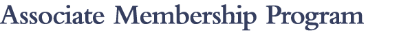 Associate Membership Program
